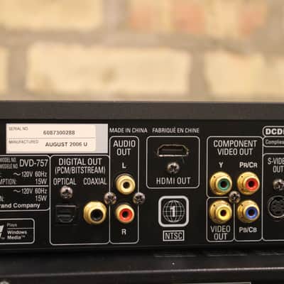 DENON AVR-1907/DVD-757 w/remote fully functional - refurbished image 15