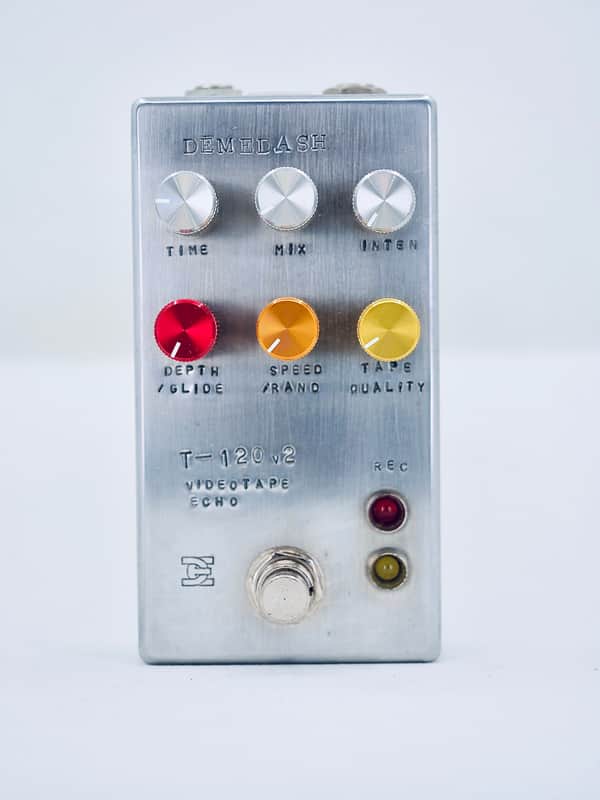 Demedash Effects T-120 Videotape Echo V2 Stamped 2020 - Silver image 1
