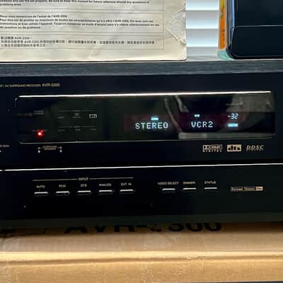 Denon AVR-3300 AV Surround Receiver w/ Remote, Box & Owner’s Manual; Tested image 2