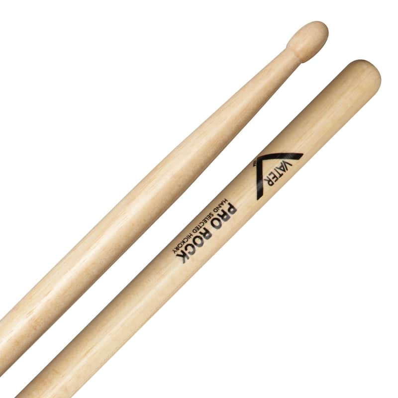 Vater Percussion - Pro Rock Wood Tip Hickory Drumsticks image 1