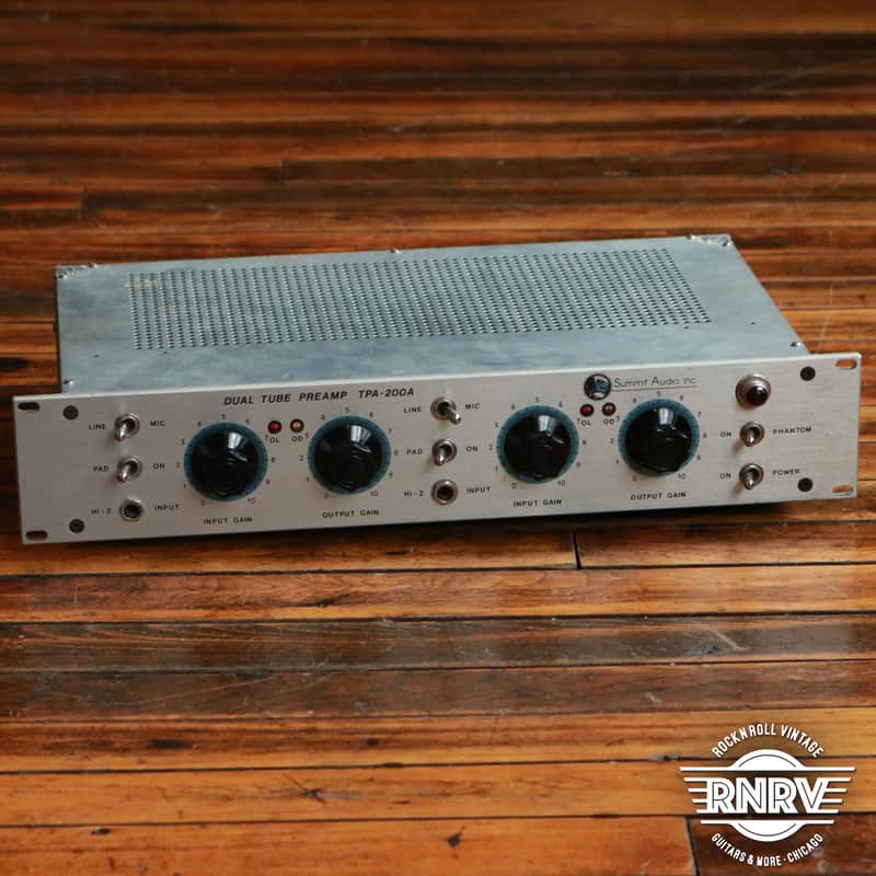 1990s Summit Audio TPA-200A Dual Tube Preamp image 1