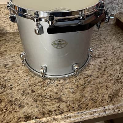Tama Starclassic Maple MIJ Early 2000's Titanium Silver 4 pc Shell Pack image 16