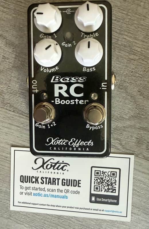 Xotic Bass RC Booster V2
