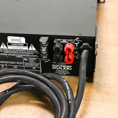 Crest Audio 6001 2-Channel Power Amplifier CG014R0 image 6