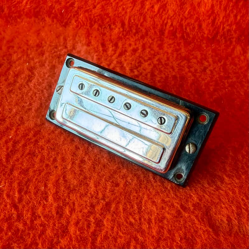 1960 Guild Anti-Hum Mini humbucker pickup Chrome