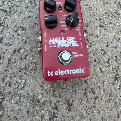 TC Electronic Hall of Fame Reverb V1 Pedal – Red – TonePrint image 6