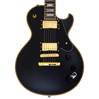 Schecter Solo-II Custom guitar in Aged Black Satin B-Stock 1218 image 2