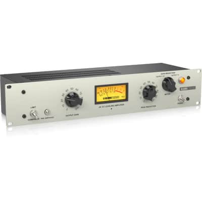 Klark Teknik 2A-KT Classic Leveling Amplifier with Vacuum Tubes, Optical Attenuator and Midas Transformers image 2