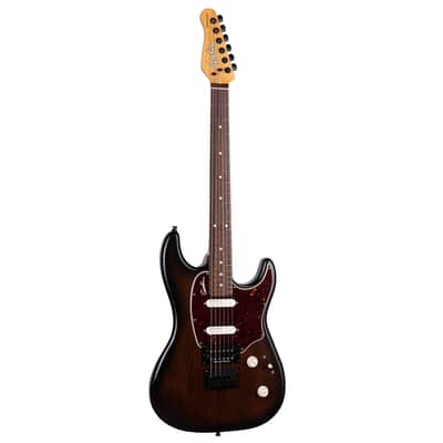 Godin Session RHT Pro Electric Guitar - Bourbon Burst image 5