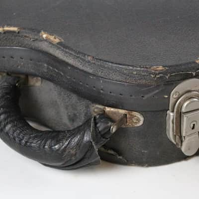 1973 Vintage Gibson L6-S/Marauder/S-1 Original Hard-shell Case Burgundy plush Interior 1970s USA image 3
