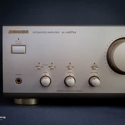 Sansui AU a607XR, tested and cleaned, working well, 100V image 2