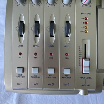 Brand New TASCAM MF-P01 Portastudio Multitrack Cassette Recorder 2000s - Silver image 2