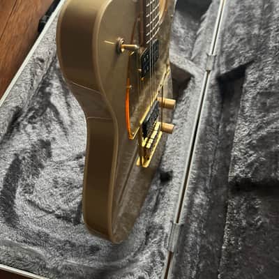VIDEO! Squier John 5 Signature J5 Telecaster - (US customers, tax included in shipping cost) Frost Gold with hard case image 8