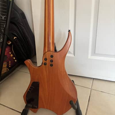 Agile Chiral Parallax 7 String Headless Guitar + Hard Case - Professional Fretwork and Setup Done image 2