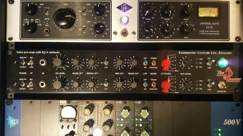 Thermionic Culture Rooster 2-Channel Valve Preamp with EQ and "Attitude" image 1