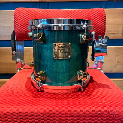 Yamaha Maple Custom Drum Set in Emerald Green image 3