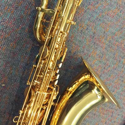 Musikwerks-Low A Bari Sax Gold Lacquer-Pro Level-New-w/Shop Warranty! image 5