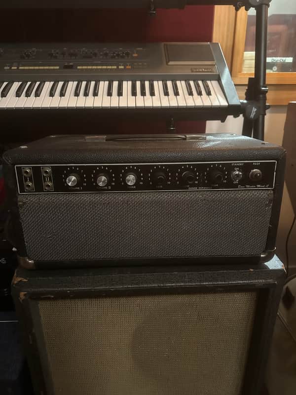 Traynor YBA-1A Bass Master Mark II 90-Watt Guitar Amp Head 1970s - Black image 1