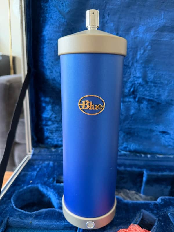 Blue Bottle Tube Mic with B6 Capsule 2010s - Blue image 1