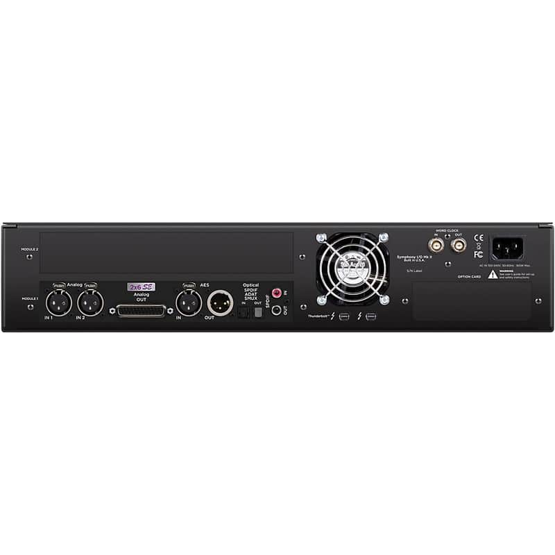 Apogee Symphony I/O Mk II 2x6 SE Thunderbolt Audio Interface Regular image 1
