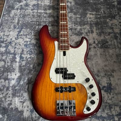 Sire Marcus Miller P8 4 String Bass Tobacco Sunburst w/ DiMarzio 60s pickups image 3