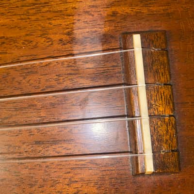 Brown Tortoiseshell Binding: Gibson Uke-1 1950 Near Mint with Soft Case - Mahogany image 7