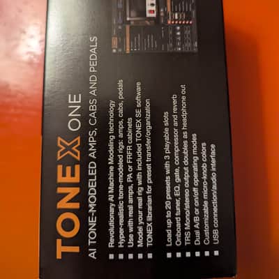 IK Multimedia ToneX One 2024 - Present - Black image 2