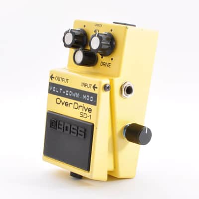 Boss SD-1 Modified Volt-Down 2.5-7.5V Fuzz Sound Super Overdrive Made In Taiwan 2003 Used From Japan #QR11954 image 9