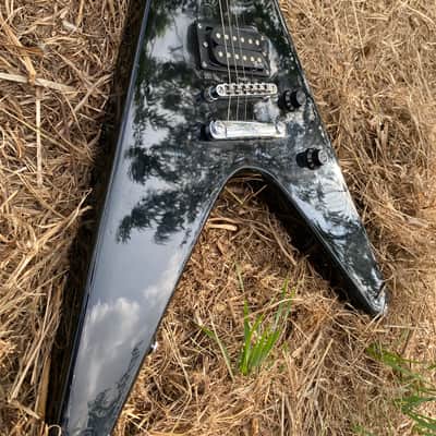 Mahar Flying V - Black Gloss Full Size Electric Guitar image 2