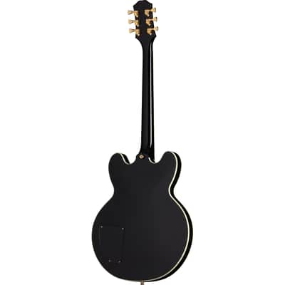 Epiphone B.B. King Lucille Semi Hollow Electric Guitar, Transparent Ebony image 3