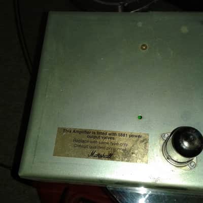 Marshall 100W PLEXI REISSUE HEAD 1994 - BLACK image 7