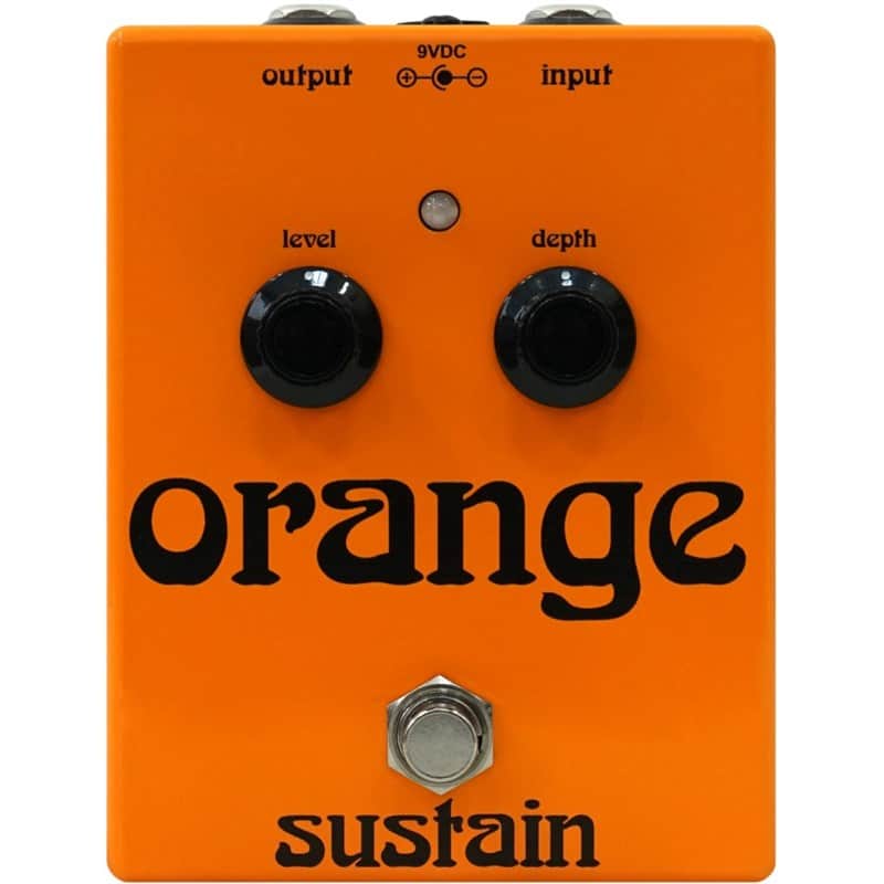 Orange Sustain Pedal image 1