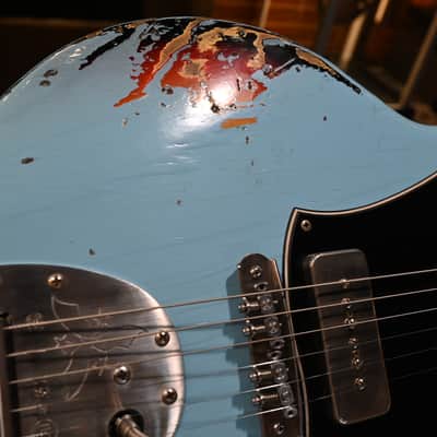 Novo Serus J Limited - Daphne Blue over ‘64 3-Tone Burst #6604 image 6