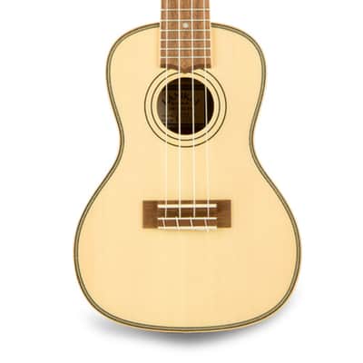 Lanikai Spruce Solid Top Morado Back and Sides Concert Ukulele +Free GigBag | NEW | Authorized Dealer image 4