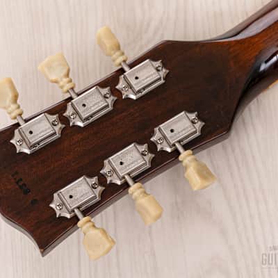 1980 Greco Super Real SA-900 335-Style Vintage Semi-Hollow Guitar Sunburst, Near-Mint w/ Maxon PAFs, Japan image 5