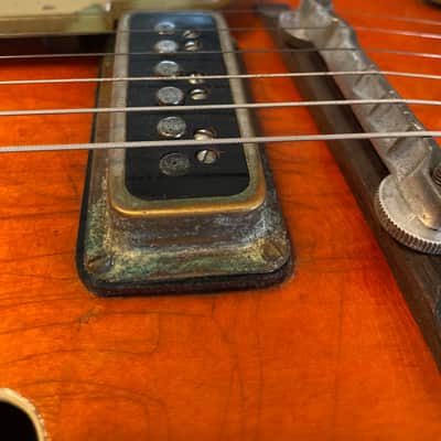 Gretsch 6120 Chet Atkins Hollow Body 1956 - Orange image 22