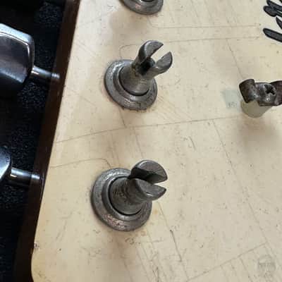 Fender Jaguar 1966 in olympic white finsih with original case image 10