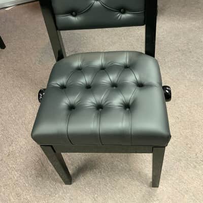 CROWN CHAIR-STYLE PIANOBENCH With BACK support (Thompson Chair style) image 2