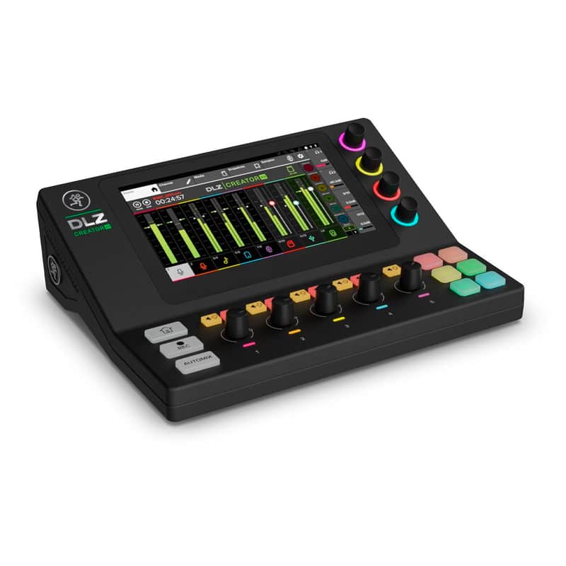 Mackie DLZ-CREATOR-XS Compact Adaptive Digital Mixer for Streaming and Podcasting image 1