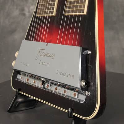 Framus Electra double neck GUITAR + STEEL GUITAR 6/8 made in GERMANY 1962 image 22