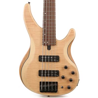 Yamaha TRBX605FM 5-String Electric Bass Guitar Natural image 1