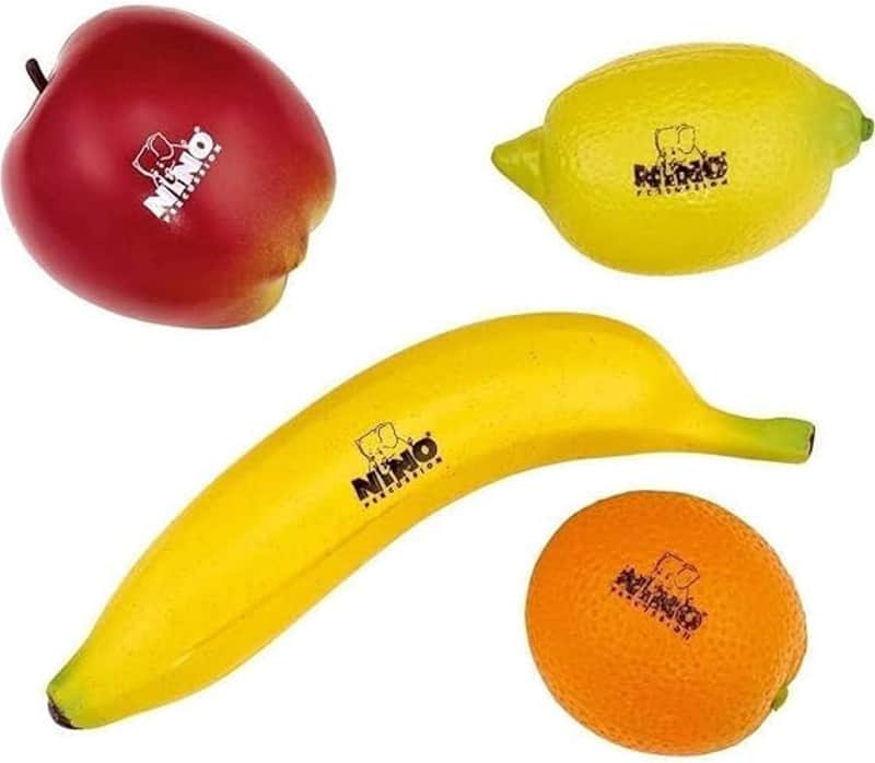 Nino Percussion "Fruit" Shaker Set - 4 pcs image 1