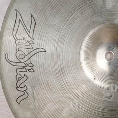 Zildjian 14" Flat Hats Hi Hat Cymbal Pair Vintage 1970s image 8