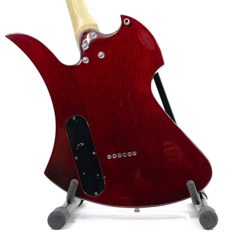 2011 B.C. Rich Mockingbird Masterpiece Translucent Red w/ Quilted