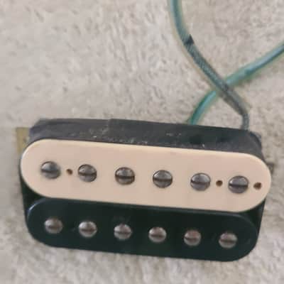 Gibson 1980 Dirty Fingers Pickups HOT!  Zebra Coils Rings and all Screws image 3