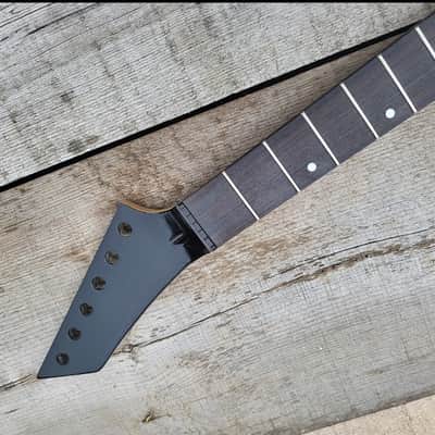 22 fret reverse headstock shred fast guitar Neck replacement DIY fits OEM image 2