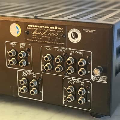 🎶✨ Marantz Model 1090 Stereo Integrated Amplifier — Serviced, Cleaned, Ultrasonically Cleaned Knobs, Tested image 16