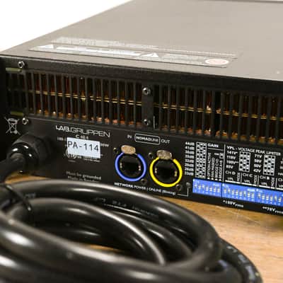 Lab Gruppen C 48:4 4800W 4-Channel Power Amplifier CG015P3 image 9