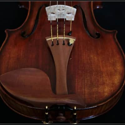 Violine Geige 4/4 Soil Stradivarius kopie vom Geigenbauer Guan Hongwen 1070 Bild 10