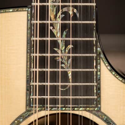 Taylor Next Generation PS54ce Presentation Series 12-String Grand Auditorium Acoustic/Electric Guitar - Honduran Rosewood/Adirondack Spruce with Hardshell Case image 11